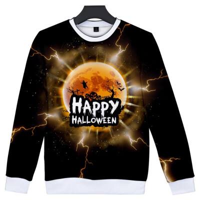 

Toponeto Couples Scary Halloween 3D Printed Party Long Sleeve Hoodie Sweatshirt Top