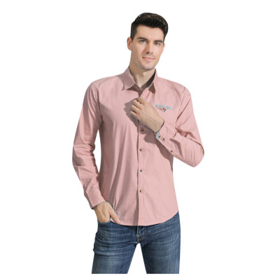 

Toponeto Mens New Style Fashion stamped Long Sleeve Shirt Printed Long-Sleeved Blouse