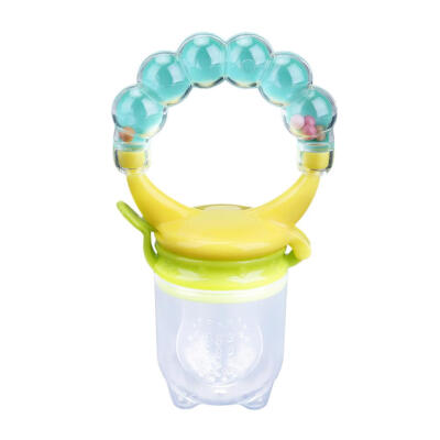 

New Baby Hand Bells Pacifier Happy Bite Bag Baby Safe Nipple Feeding Bottle