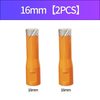 

JIANGCHENG Vacuum Brazed Diamond Core Drills M10 Dry Drill with Wax Filling Diamond Hole Saw Set for Ceramic Tiles&Stones