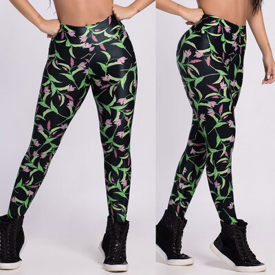 

Tailored Womens Fashion Print High Waist Leggings Running Sports Yoga Athletic Pants