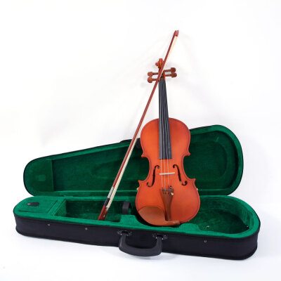 

Glarry 12 Children Natural Violin CaseBowRosinShoulder RestStringTuner Durable