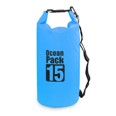 

10L 15L 20L 30L Outdoor Waterproof Dry Backpack Water Floating Bag Roll Top Sack for Kayaking Rafting Boating River Trekking