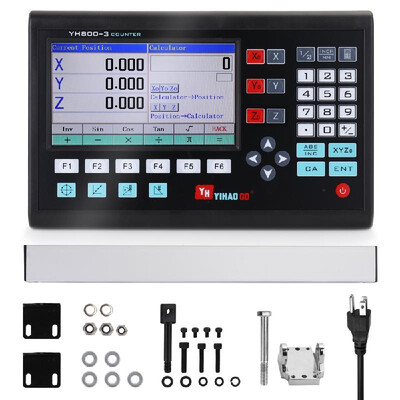 

7 Inch LCD Large Screen Grating CNC Digital Readout Display Lathe Control Panel Controller Board Engraving Milling Machine Control