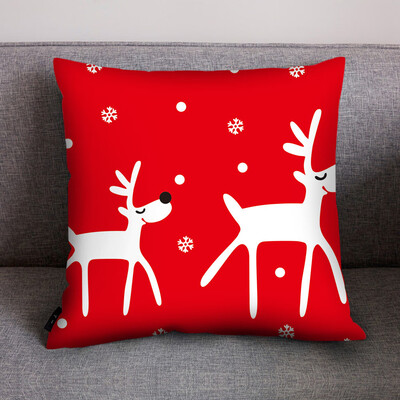 

Tailored Print Pillow Case Polyester Sofa Car Cushion Cover Home Decor