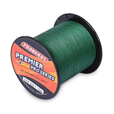 

PROBEROS 300M PE Fishing Line Strong 4 Strands Braided Wire