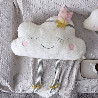 

Siaonvr 40cm Kawaii Soft Cloud Pillow Cotton Stuffed Cushion Plush Toy New Style toys