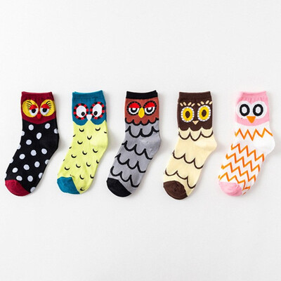 

2018 College Womens White Korean Short Kawaii Warm Winter Cotton Sox Cute Sweet Ladies Casual Socks 5pairs lot Women Socks Fema