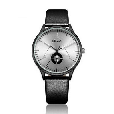 

KEZZI Simple Fashion Male Quartz Wristwatches With Special Triangle Design For Men