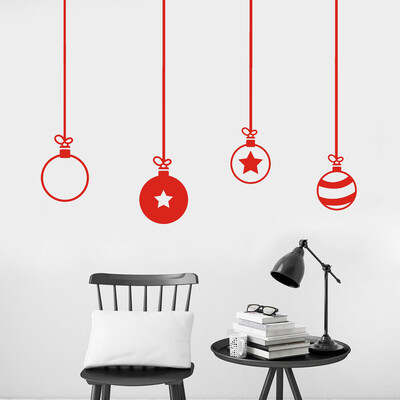 

〖Follure〗Merry Christmas Decoration Decal Window Stickers Home Decor