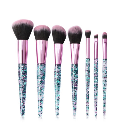 

19pcs Luxury Champagne Gold Makeup Brushes Set Reals Professional Powder Blusher Blender Brush Tools New Hot