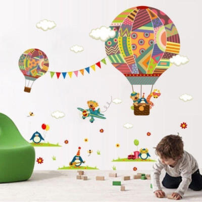 

Hot Air Balloon Wall Art Sticker Baby Kids Childen Decal VINYL Home Décor Mural