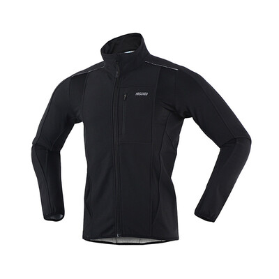 

ARSUXEO Unisex Thermal Warmer 1pc Coat Jacket Winter Windproof Waterproof MTB