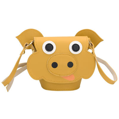

Animal Pig Children Crossbody Sling Handbags Cartoon Girl Shoulder Bags