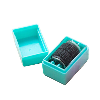 

Siaonvr 1Pcs Guard Your ID Roller Stamp SelfInking Stamp Messy Code Security Office BU