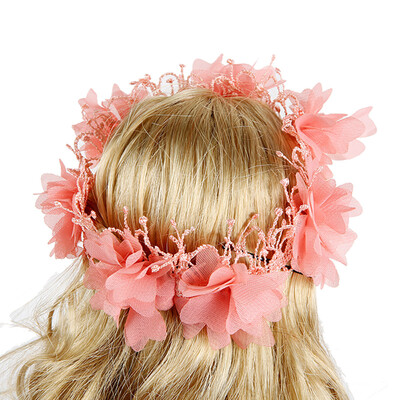 

Siaonvr Beautiful Hair Wreath For 18 Inch American Boy Doll Accessory Girl Toy
