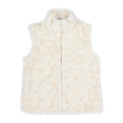 

Toponeto Women Faux Fur Ladies Sleeveless Vest Waistcoat Jacket Gilet Shrug Coat Outwear