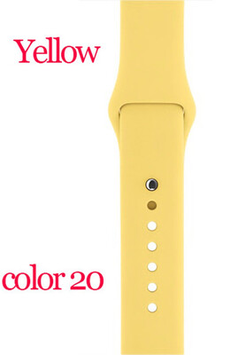 

Silicone Sports Band for Apple Watch Series 123 38MM 42MM Rubber Watchband for iWatch Volt series 4 40mm 44mm