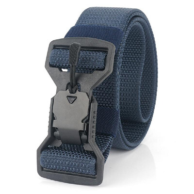

Adjustable Webbing Belt Men Women Belts 492 Inch with Quick Release Magnetic Buckle for Camping Hiking