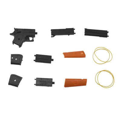 

Plastic Assembly Rubber Band Gun Shooter Shooting Guns Children Toys Gift