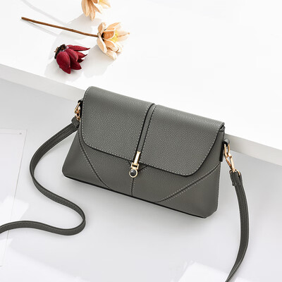 

Summer LadiesNew Fashion Ins Tide All Pure Colors One Shoulder Slant Crossing Womens Bag Summer