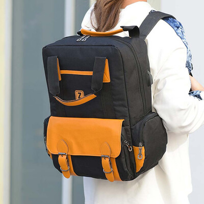 

Tailored Couple Fashion Bag Large Capacity Computer Bag Student Backpack Shoulder Bag