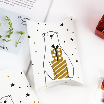 

FUNNYBUNNY Merry Christmas Candy Gift Boxes Tree Guests Packaging Boxes Gift Bag Christmas Party Favors Kids Gift Decor
