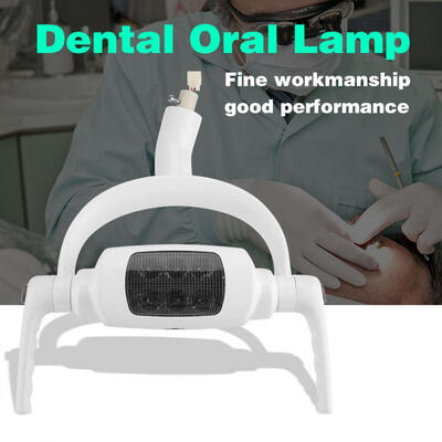 

Greensen AC 12V 6000K 6 LED Induction Dental Teeth Oral Light for Dentist Unit Chair Platform Shadowless