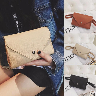 

Belt Bag Women PU Leather Waist Pack Wallet Handbag Small Purse Phone Pouch