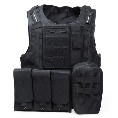 

Outlife Tactical Military Swat Field Battle Airsoft Molle Combat Assault Plate Carrier Vest