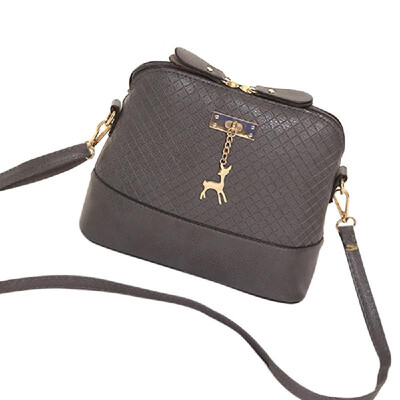 

Women Messenger Bag Fashion Mini Bag With Deer Toy Shell Shape Bag Summer Women Shoulder Bag