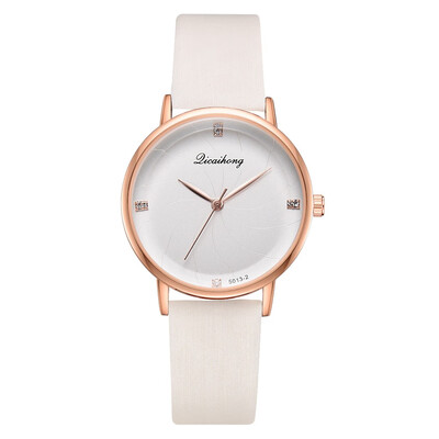 

Korean fashion student wrist watch wish hot sale ultra-thin belt quartz watch simple casual wind watch