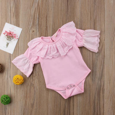

Fancy Newborn Toddler Baby Girl Lace Bodysuit Romper Jumpsuit Outfit Clothes