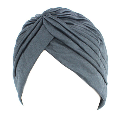 

Women  Turban Headband Full Head Cover Wrap Loss Chemo Yoga Hat Bandana Scarf