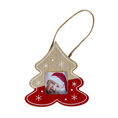 

Christmas Tree Hanging Photograph Frame Santa Claus Hanging Ornaments Greative Christmas Tree Decorations New Year Hanging