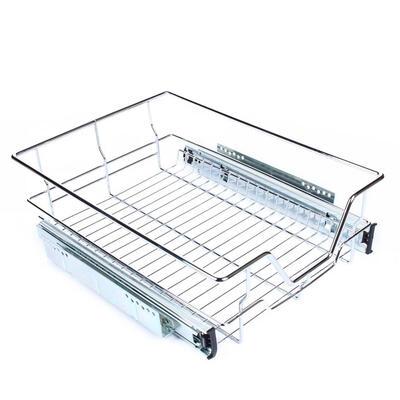 

Greensen Pull-Out Sliding Pantry Pull Out Sliding Metal Basket Drawer Storage Organizer Fit for 350400500600mm Cabinet