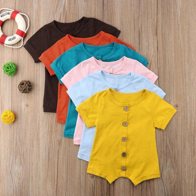 

Newborn Infant Kids Baby Boys Girls Romper Bodysuit Jumpsuit Clothes Outfits New
