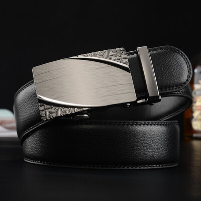 

Designer Belts Men High Quality ceinture homme Leather Belt Men 2017 Automatic Buckle Belt Black cinto masculino