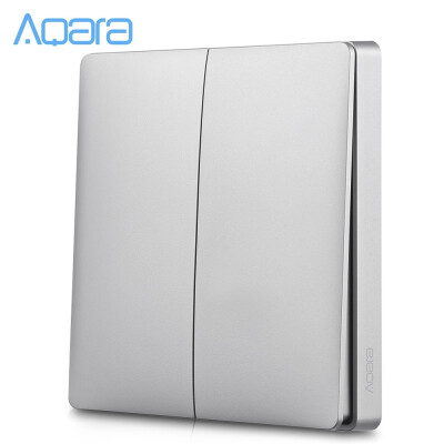 

Aqara Double-key Wall Intelligent Linkage Light Control Home Switch Panel Xiaomi Ecosystem Product