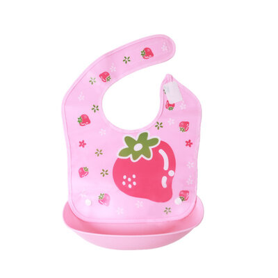 

Toddler Baby Boys Girls Removable Waterproof Saliva Towel Infant Cartoon Feeding Bib