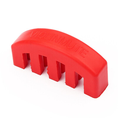 

Violin Accessories Rubber Violin Mute Durable Rubber Practice Mute Silencer