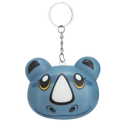 

Tailored Squishies Kawaii Cartoon Animal Slow Rising Cream Scented Keychain Stress Relief