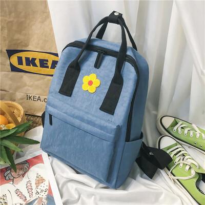 

Ins wind bag girl Korean version of high school students campus simple Mori Department small fresh Japanese bag backpack backpack