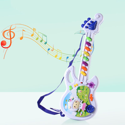 

Tailored Electric Guitar Toy Musical Play For Kid Boy Girl Toddler Learning Electron Toy