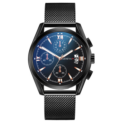 

Gobestart Luxury Watches Quartz Watch Stainless Steel Dial Casual Bracele Watch