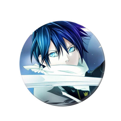 

1pcs Anime Noragami Aragoto Yato Cosplay Badge Brooch Pin Yukine Collection Badge for Backpack Clothes