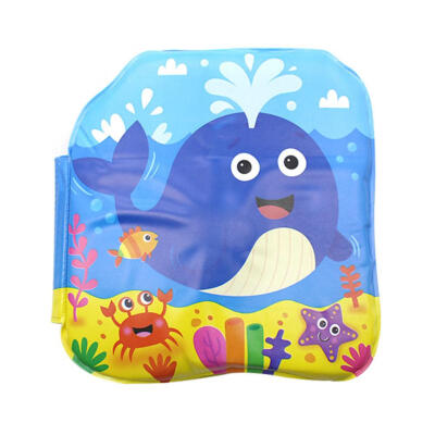 

Baby Bath Book for Toddler Mini Cartoon Seahorse Whale PVC Educational Toy