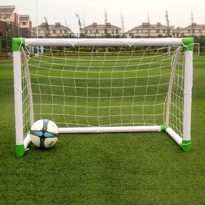 

Ktaxon Portable Football Soccer Goal Training Set with Net Buckles Ground Nail for the Beach 4 x 26 x 2