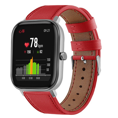 

ECSEM Leather Band Compatible with Amazfit GTS Smartwatch for Men&Women 55-80inch