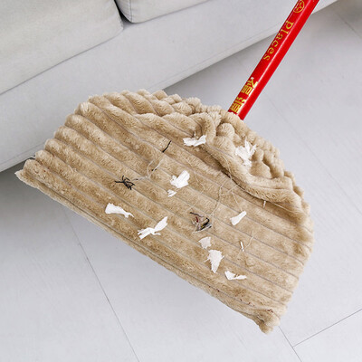 

〖Follure〗1PC Soft Reusable Practical Flannel Broom Sweeping Cloth Broom Replacement Cloth